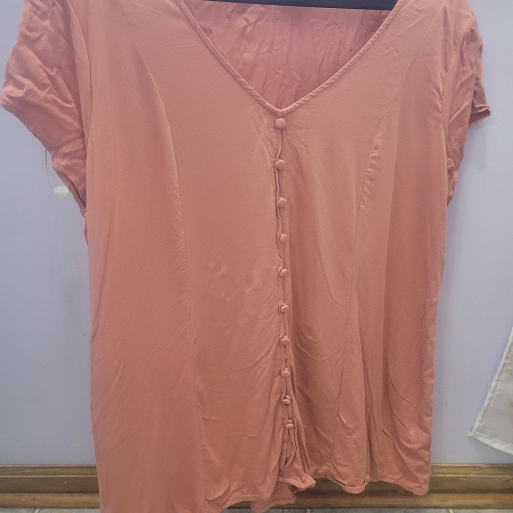Torrid size 1 pink corset top.
